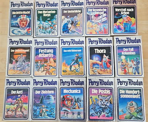 Perry rhodan silberbände - rhodan,